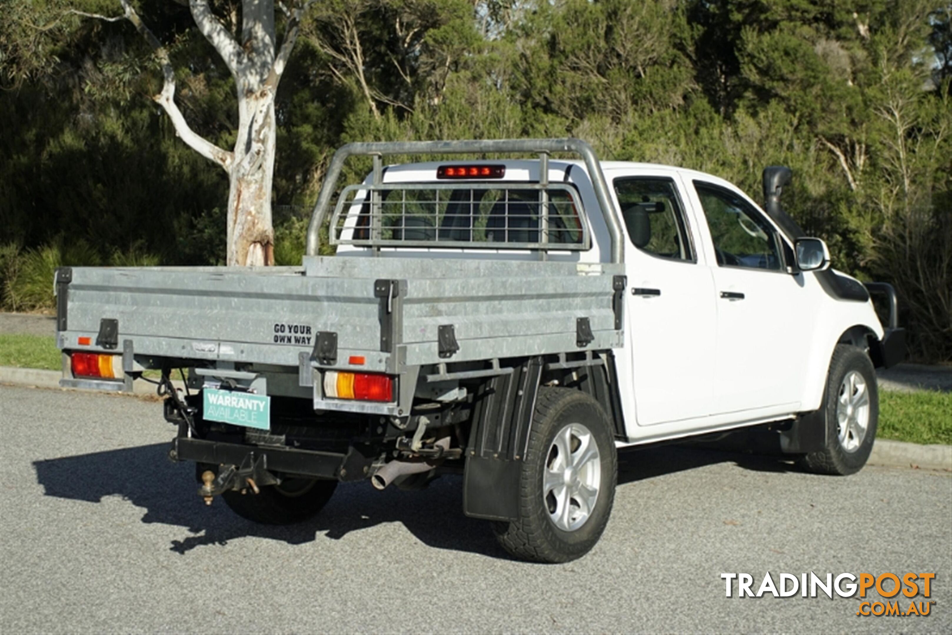 2017 ISUZU D-MAX SX DUAL CAB MY17 CAB CHASSIS