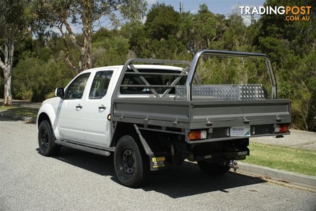 2012 NISSAN NAVARA ST DUAL CAB D40 S6 MY12 UTILITY