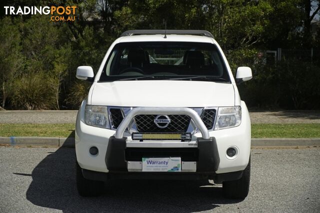 2012 NISSAN NAVARA ST DUAL CAB D40 S6 MY12 UTILITY