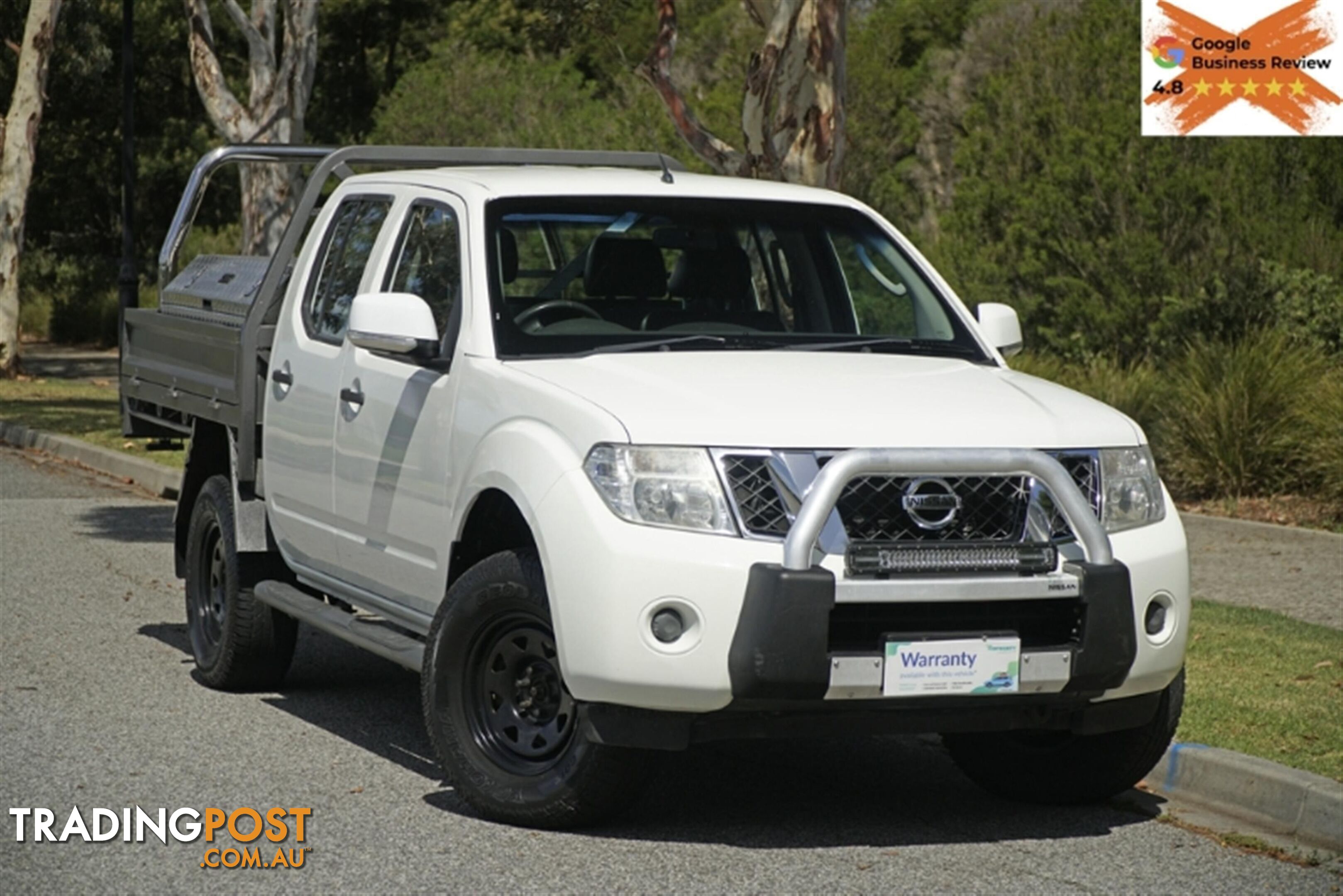 2012 NISSAN NAVARA ST DUAL CAB D40 S6 MY12 UTILITY