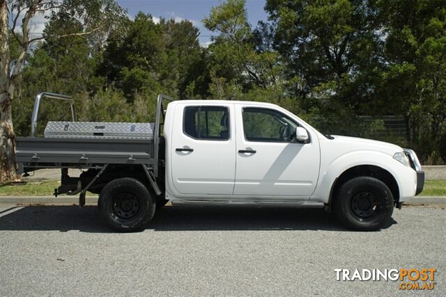 2012 NISSAN NAVARA ST DUAL CAB D40 S6 MY12 UTILITY