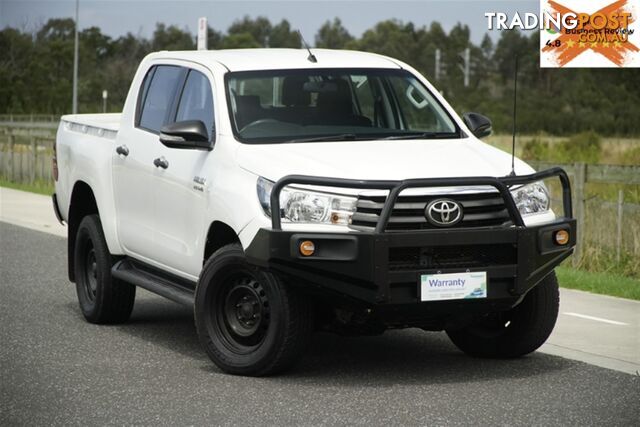 2018 TOYOTA HILUX SR DUAL CAB GUN126R UTILITY