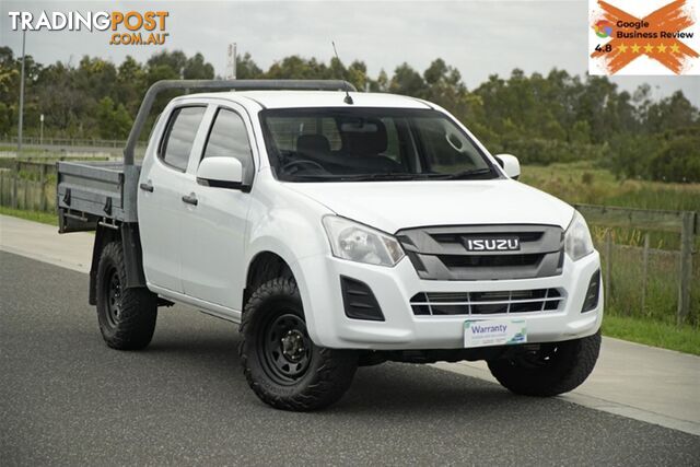 2020 ISUZU D-MAX SX DUAL CAB MY19 CAB CHASSIS