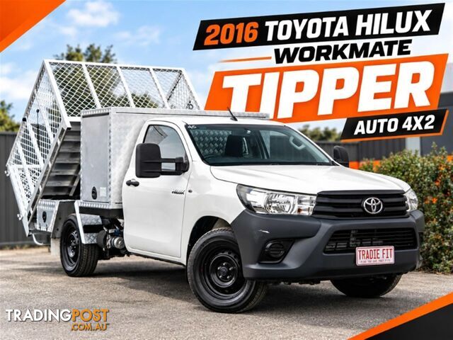2016 TOYOTA HILUX WORKMATE SINGLE CAB TGN121R
