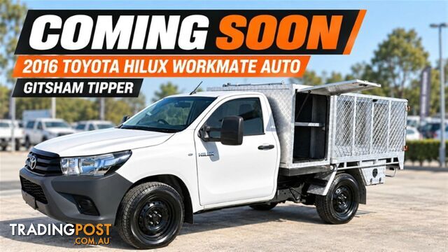 2016 TOYOTA HILUX WORKMATE SINGLE CAB TGN121R
