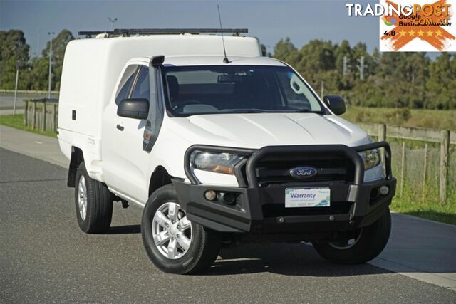 2016 FORD RANGER XL EXTENDED CAB PX MKII CAB CHASSIS