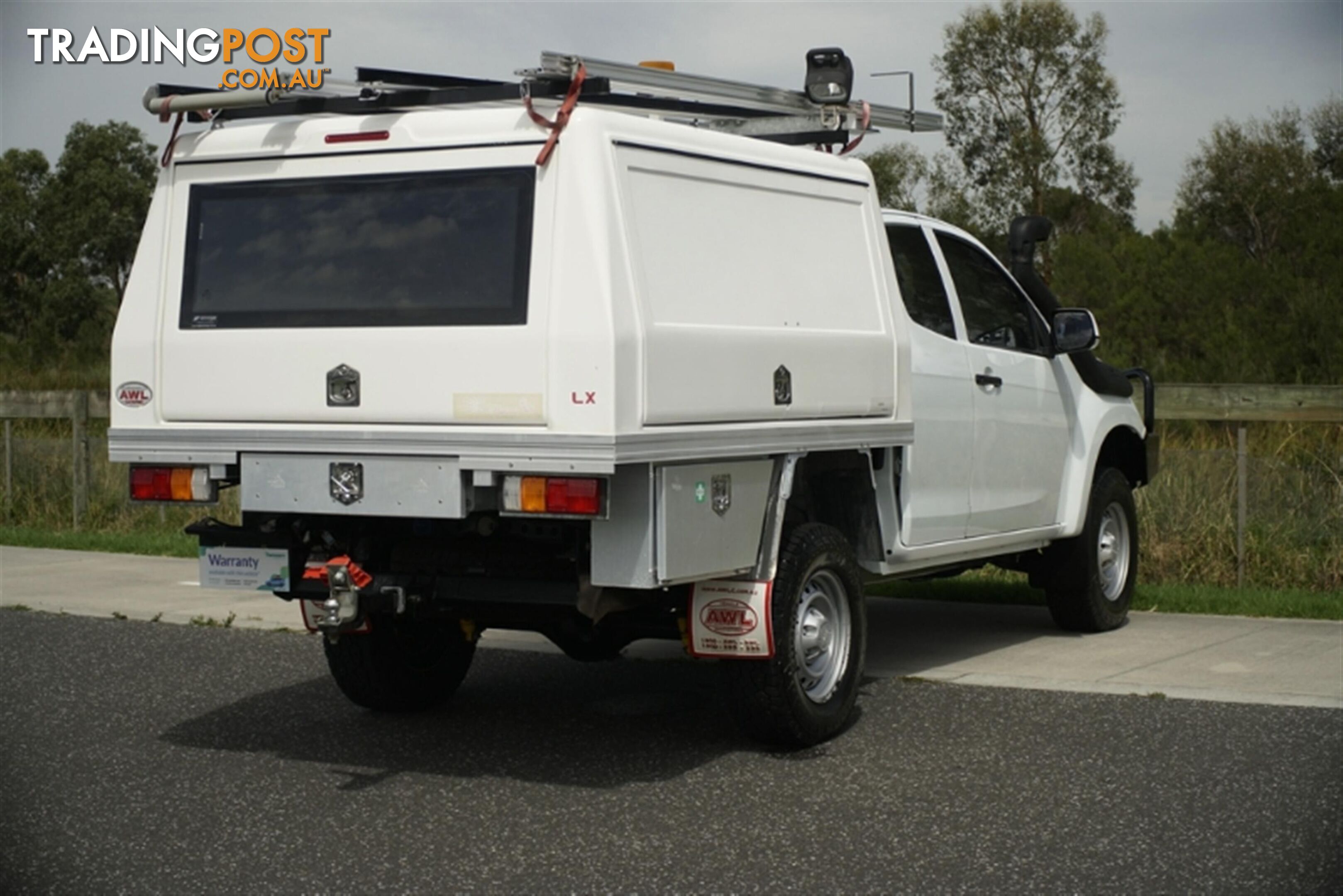 2016 ISUZU D-MAX SX EXTENDED CAB MY17 CAB CHASSIS