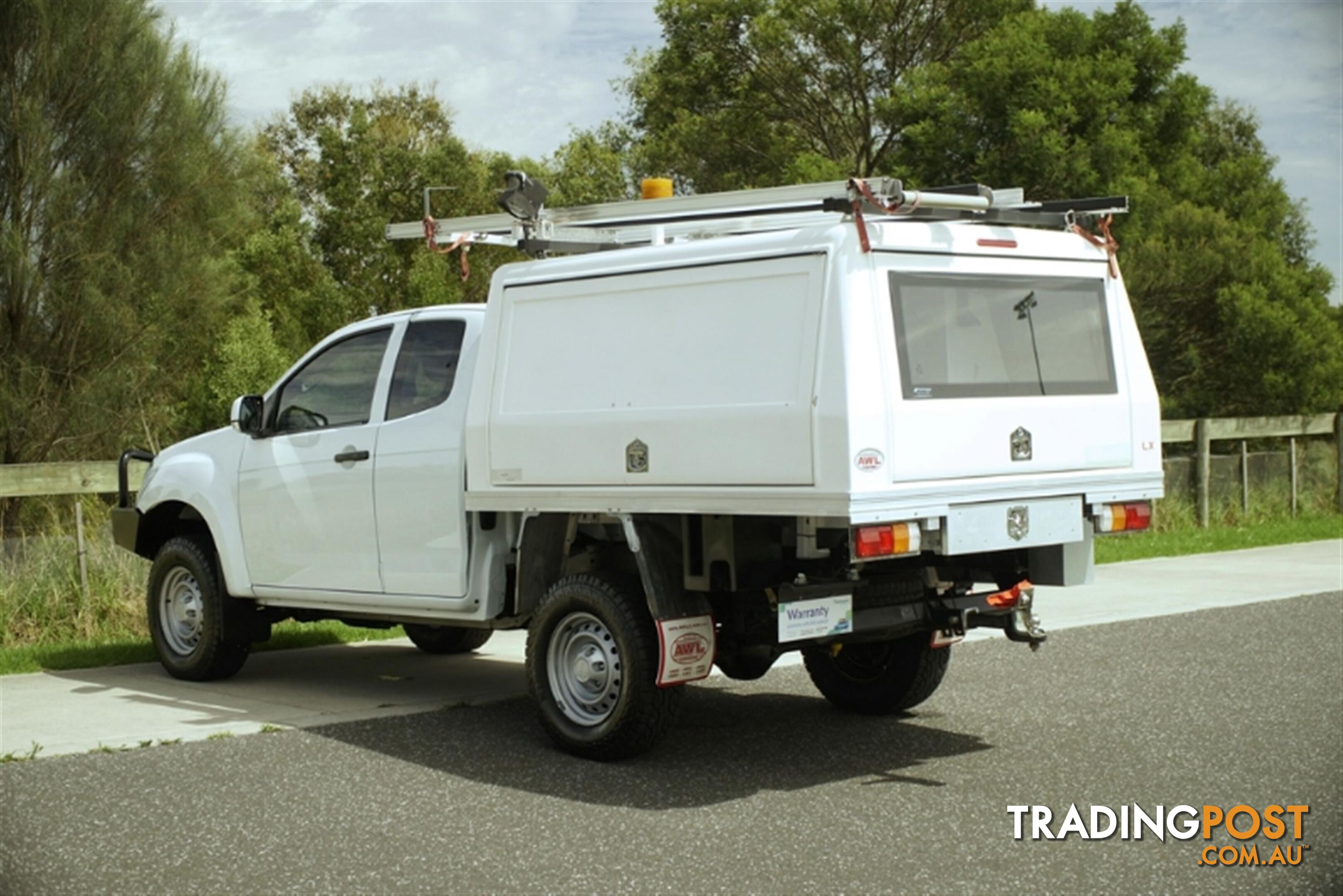 2016 ISUZU D-MAX SX EXTENDED CAB MY17 CAB CHASSIS