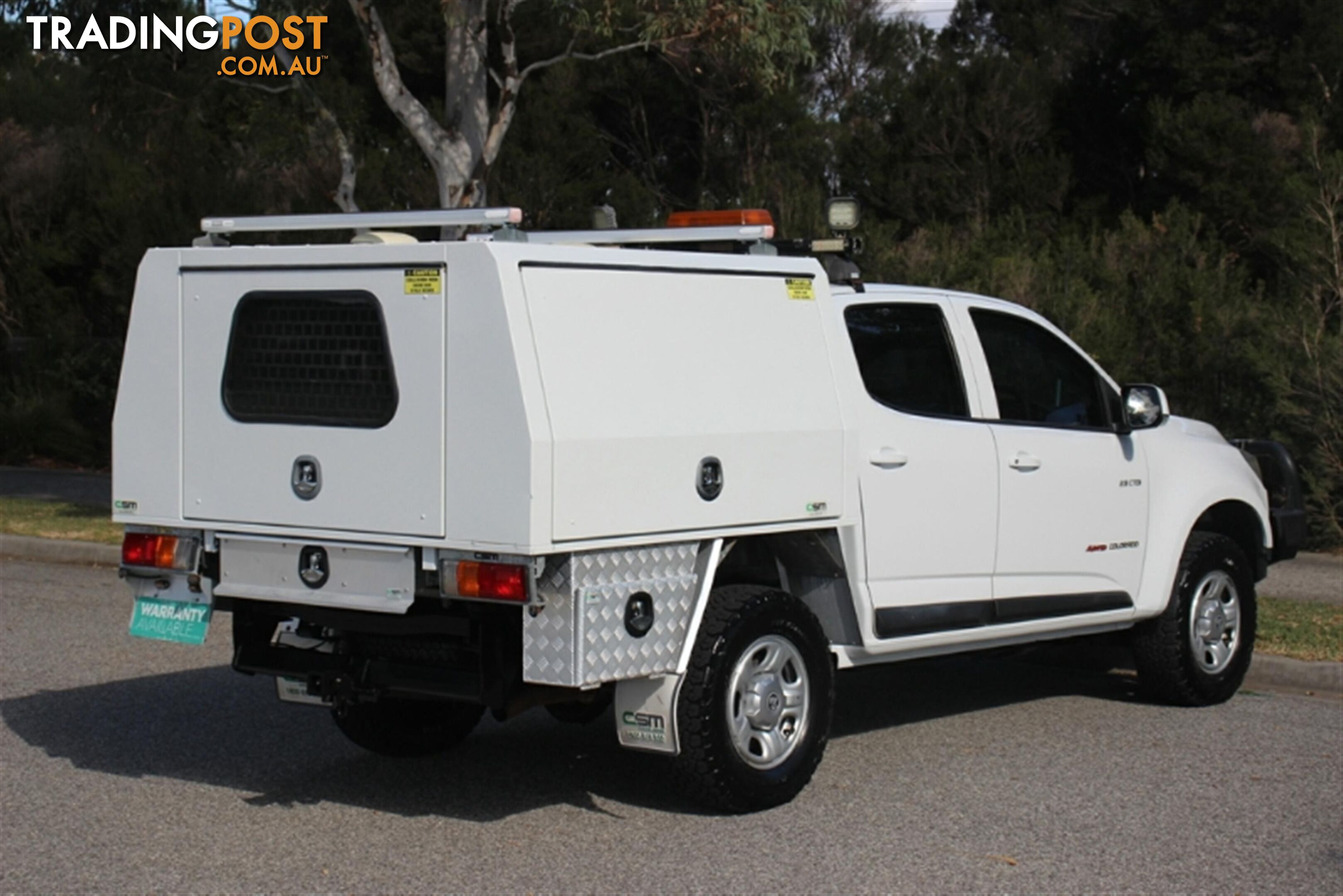 2015 HOLDEN COLORADO LS DUAL CAB RG MY15 CAB CHASSIS