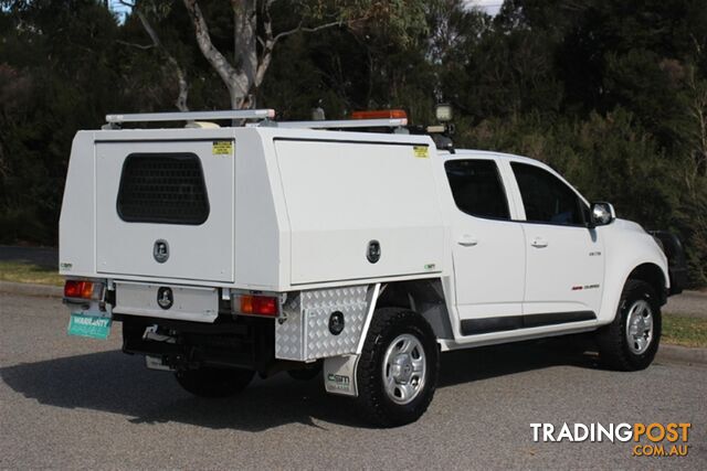 2015 HOLDEN COLORADO LS DUAL CAB RG MY15 CAB CHASSIS