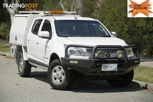 2015 HOLDEN COLORADO LS DUAL CAB RG MY15 CAB CHASSIS