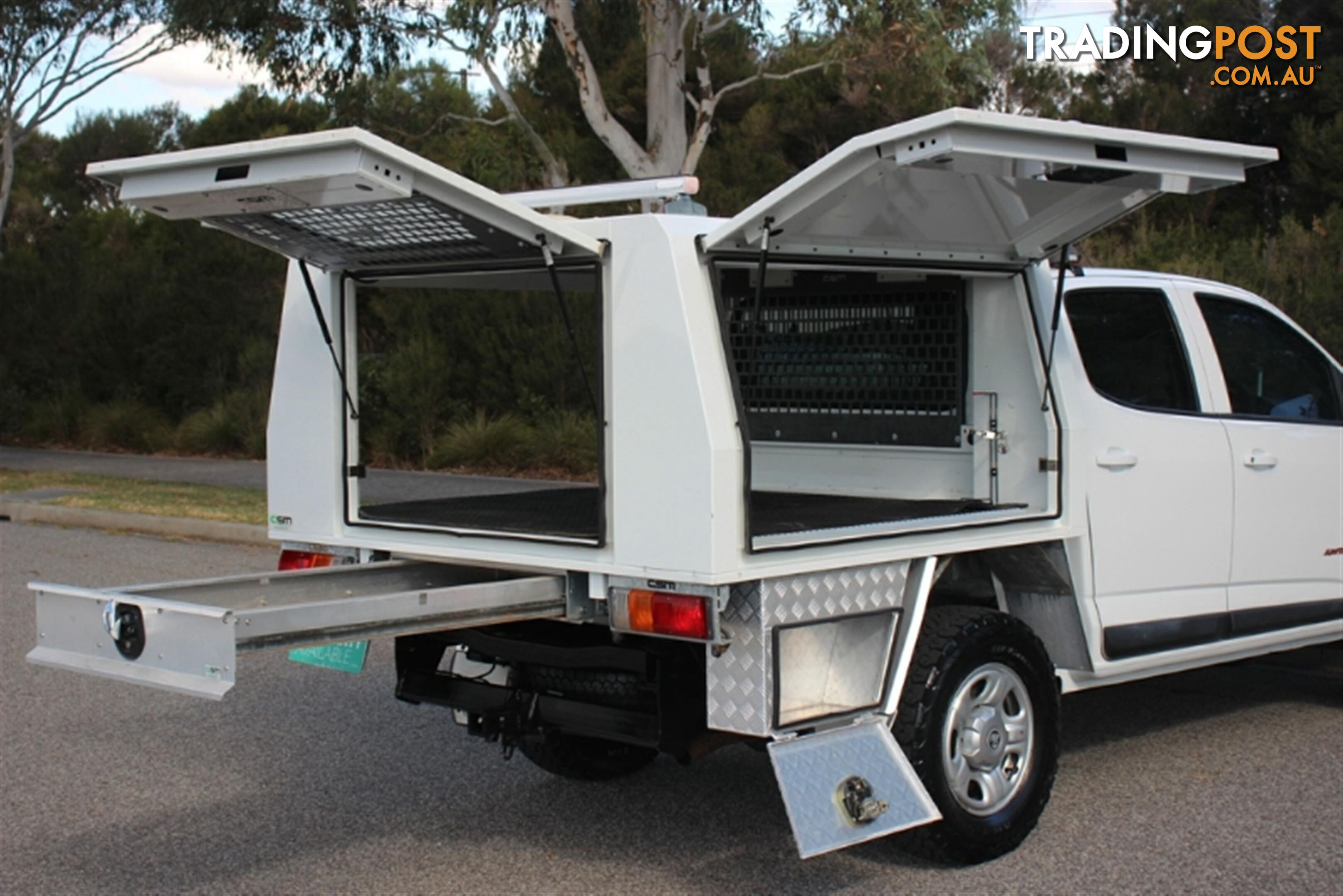 2015 HOLDEN COLORADO LS DUAL CAB RG MY15 CAB CHASSIS