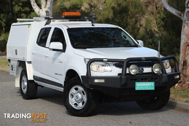 2015 HOLDEN COLORADO LS DUAL CAB RG MY15 CAB CHASSIS