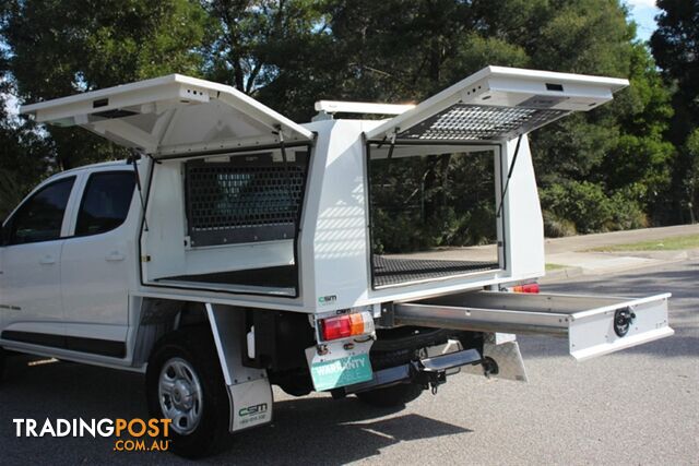 2015 HOLDEN COLORADO LS DUAL CAB RG MY15 CAB CHASSIS