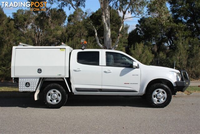 2015 HOLDEN COLORADO LS DUAL CAB RG MY15 CAB CHASSIS