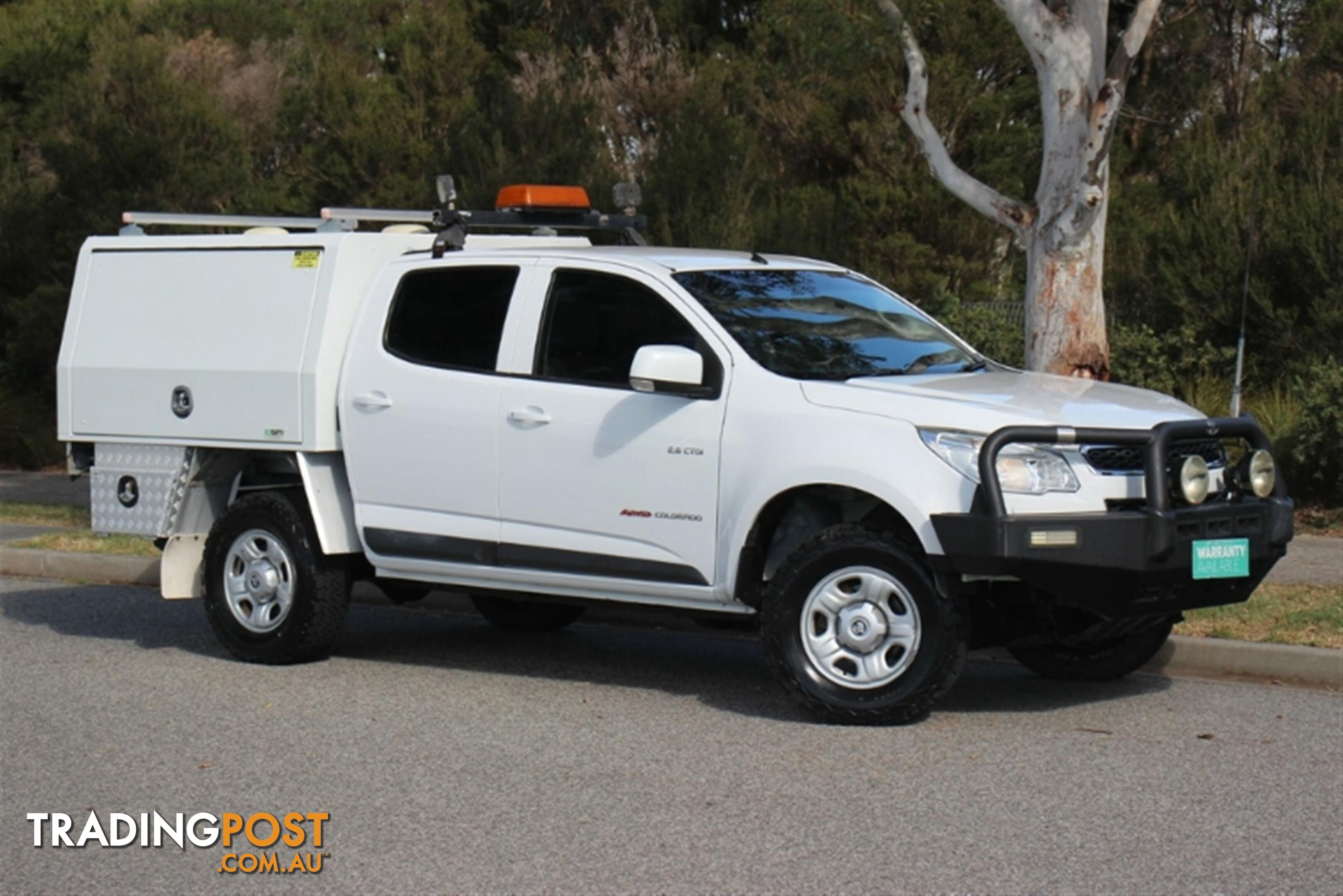 2015 HOLDEN COLORADO LS DUAL CAB RG MY15 CAB CHASSIS