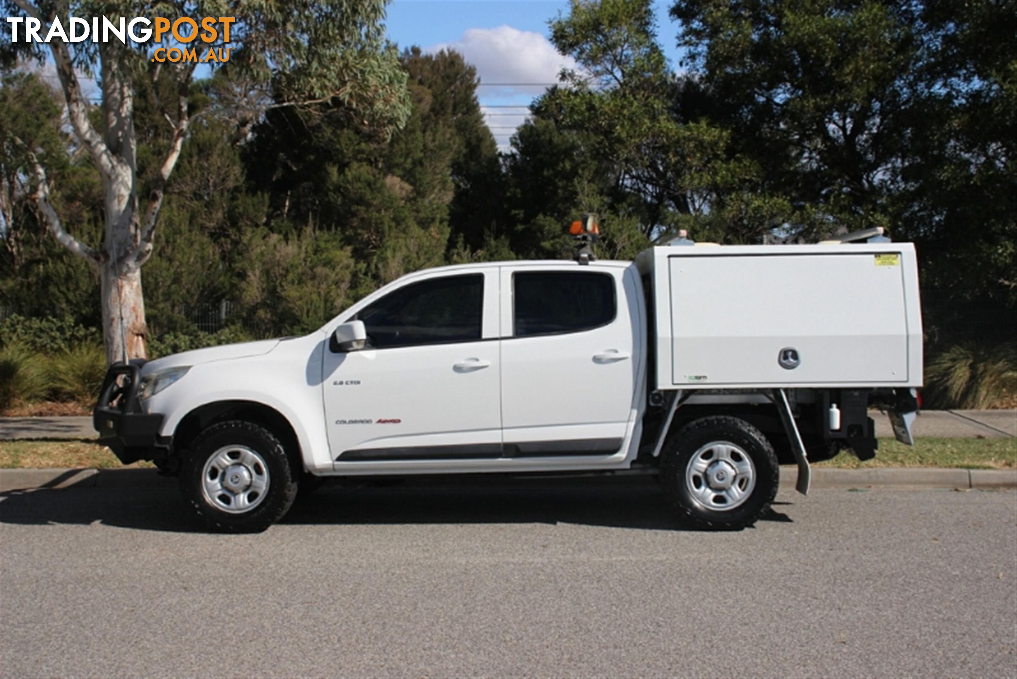 2015 HOLDEN COLORADO LS DUAL CAB RG MY15 CAB CHASSIS