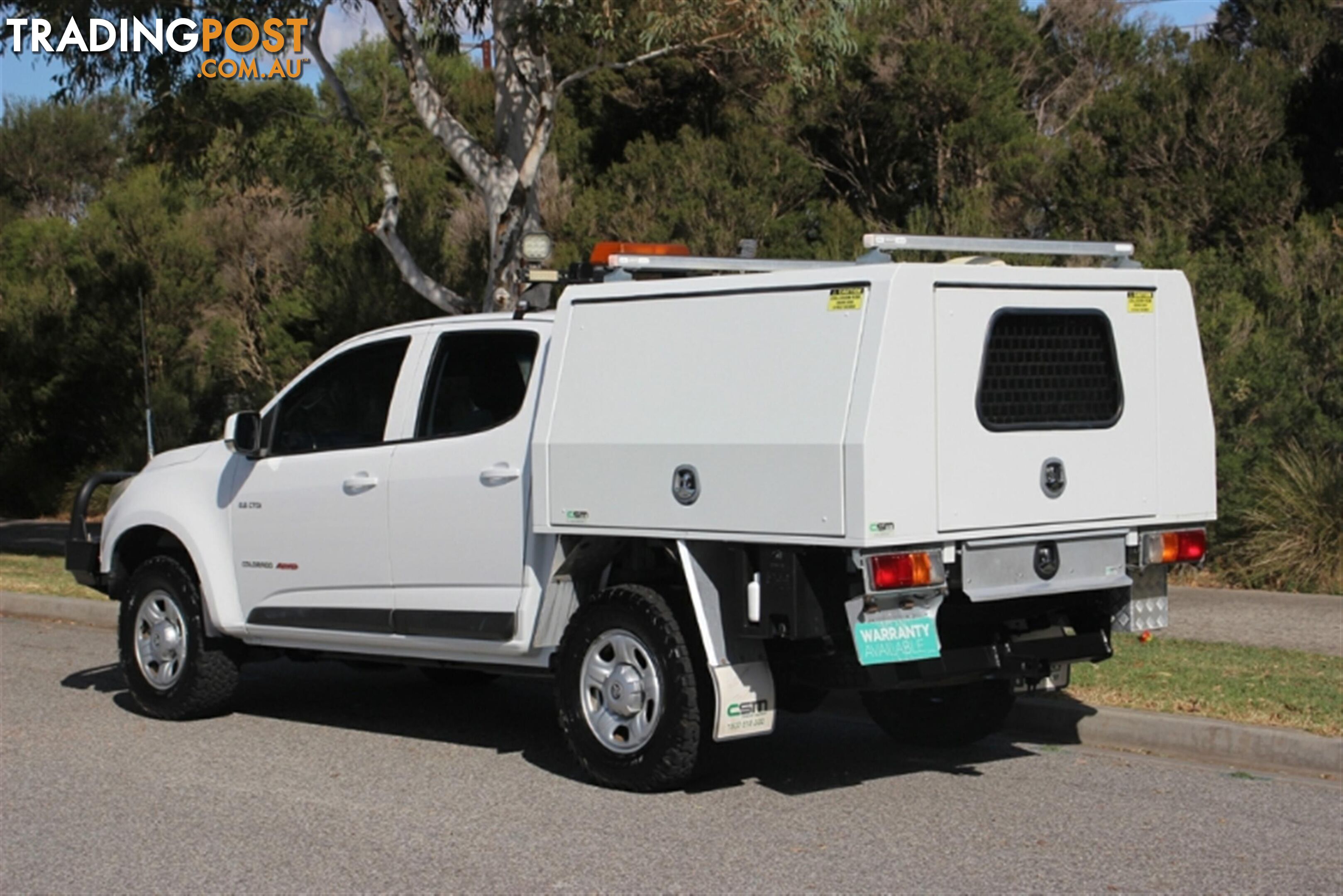 2015 HOLDEN COLORADO LS DUAL CAB RG MY15 CAB CHASSIS