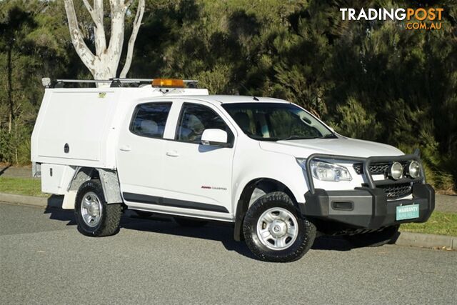 2016 HOLDEN COLORADO LS DUAL CAB RG MY16 CAB CHASSIS