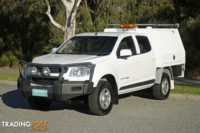 2016 HOLDEN COLORADO LS DUAL CAB RG MY16 CAB CHASSIS