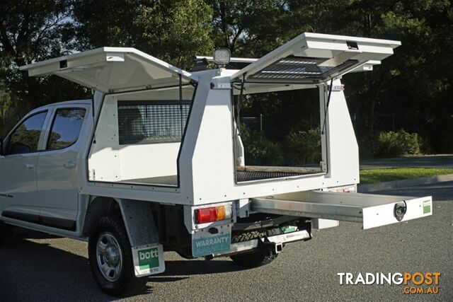 2016 HOLDEN COLORADO LS DUAL CAB RG MY16 CAB CHASSIS