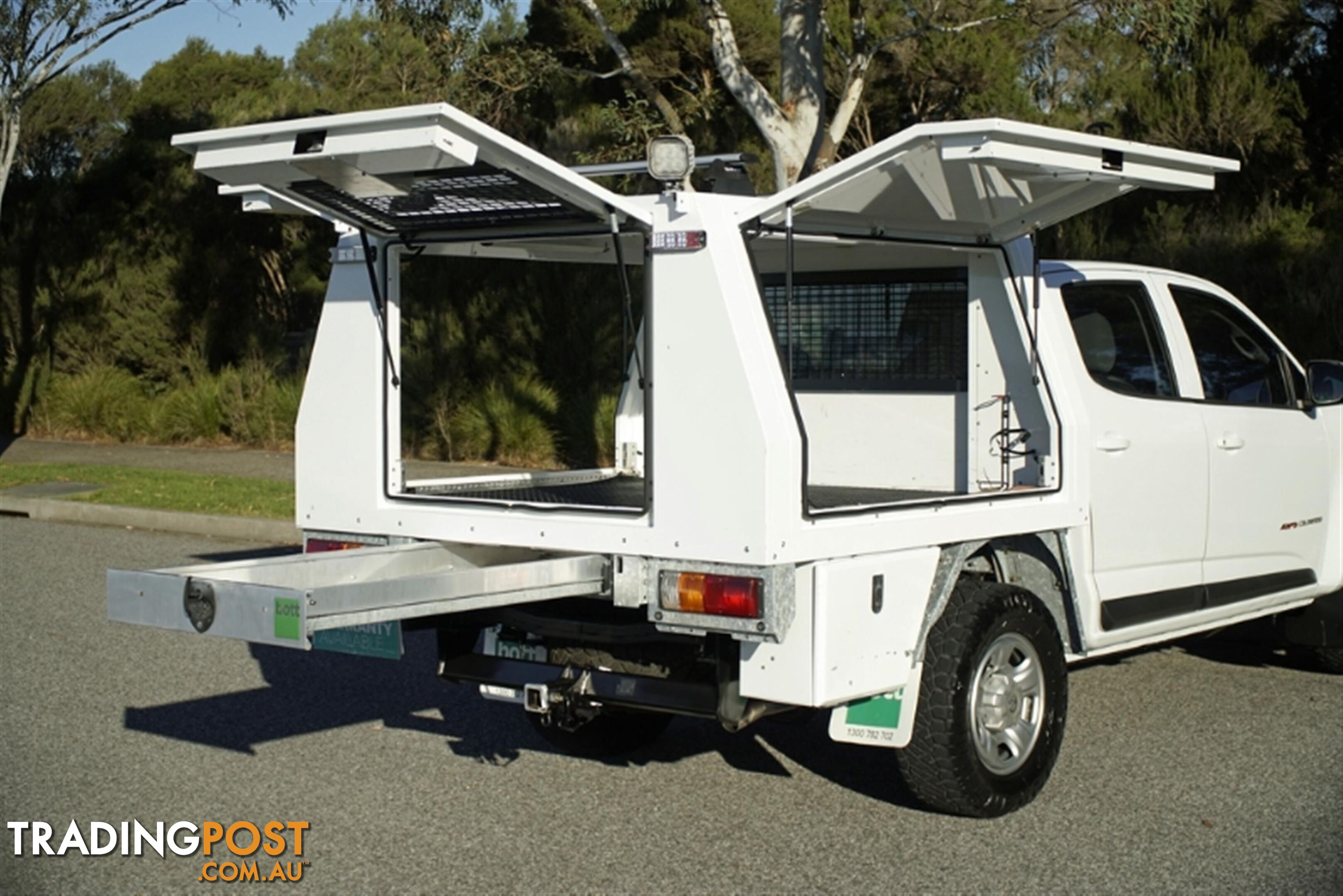 2016 HOLDEN COLORADO LS DUAL CAB RG MY16 CAB CHASSIS