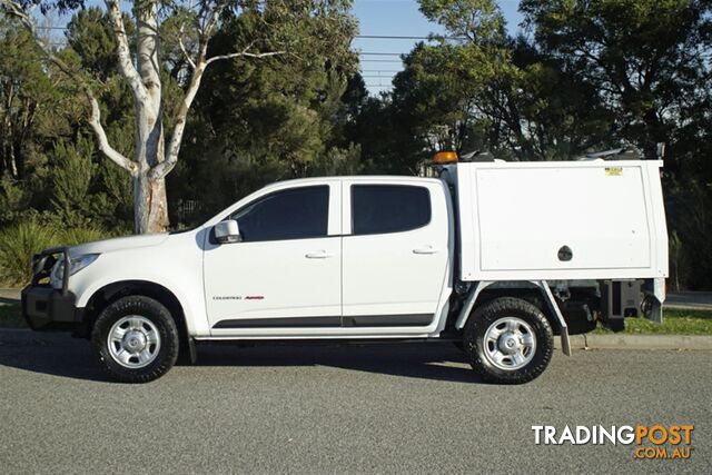 2016 HOLDEN COLORADO LS DUAL CAB RG MY16 CAB CHASSIS