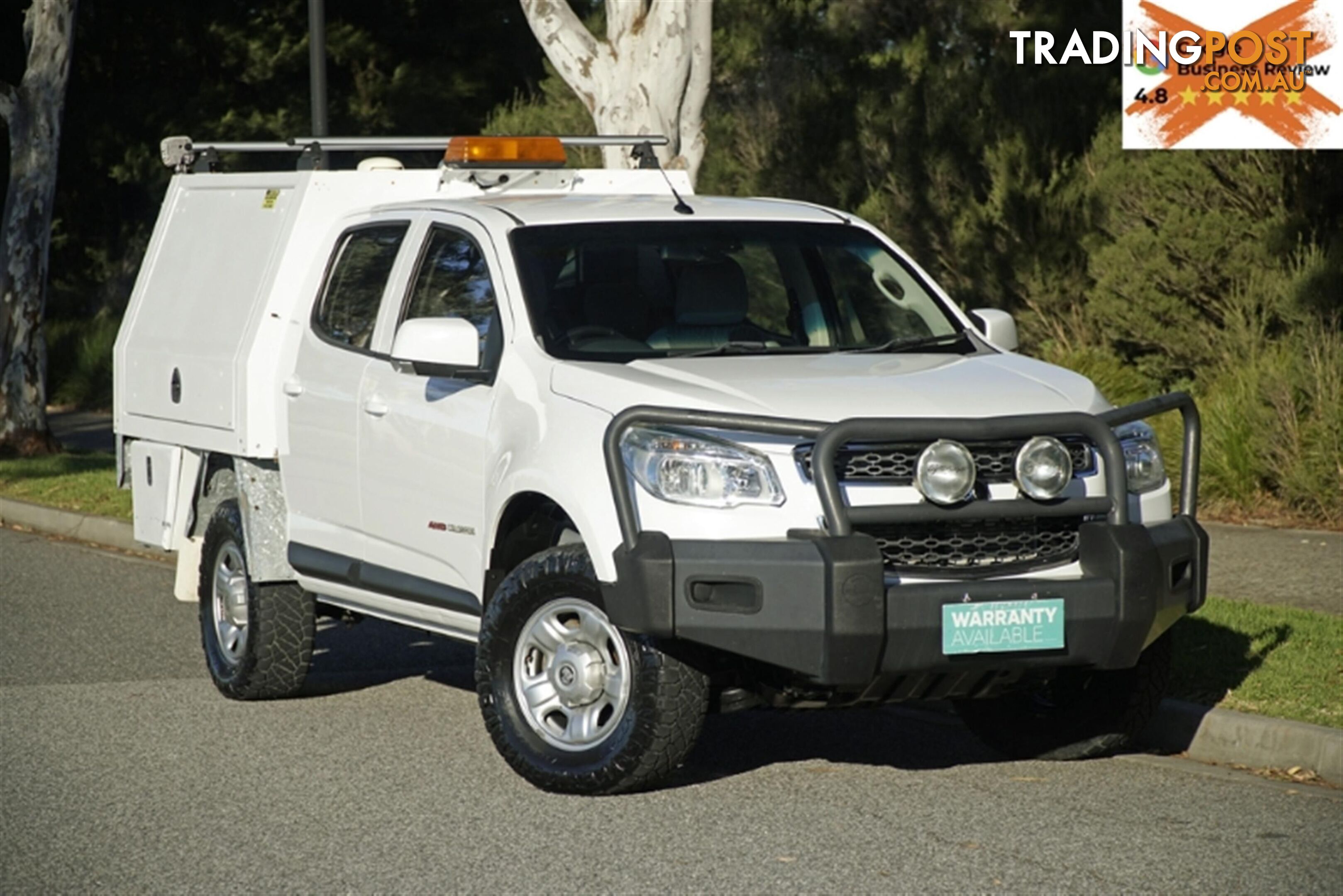 2016 HOLDEN COLORADO LS DUAL CAB RG MY16 CAB CHASSIS