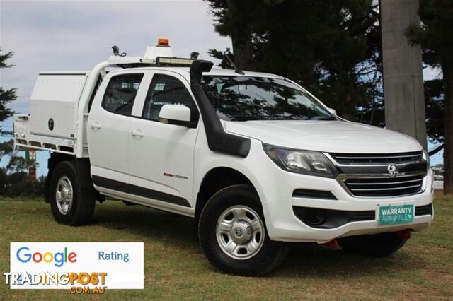 2017 HOLDEN COLORADO LS DUAL CAB RG MY17 CAB CHASSIS