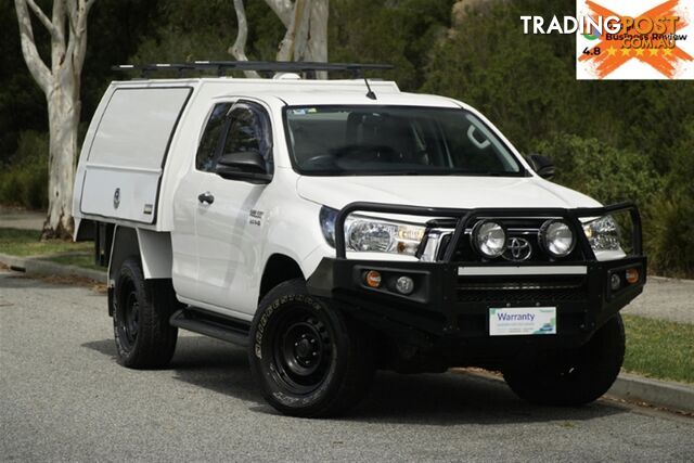 2019 TOYOTA HILUX SR EXTENDED CAB GUN126R CAB CHASSIS