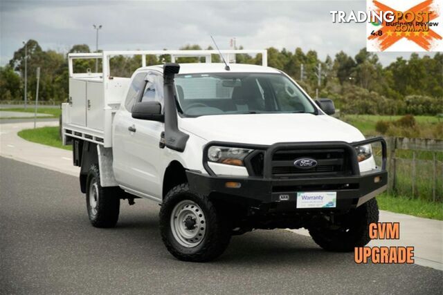 2016 FORD RANGER XL EXTENDED CAB PX MKII CAB CHASSIS