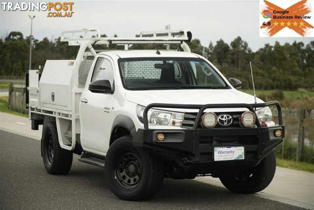 2017 TOYOTA HILUX SR SINGLE CAB GUN126R CAB CHASSIS