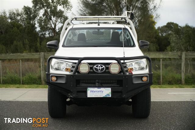 2017 TOYOTA HILUX SR SINGLE CAB GUN126R CAB CHASSIS