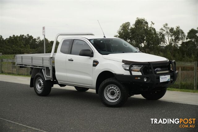 2016 FORD RANGER XL EXTENDED CAB PX MKII CAB CHASSIS