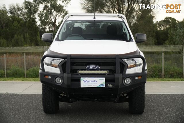 2016 FORD RANGER XL EXTENDED CAB PX MKII CAB CHASSIS