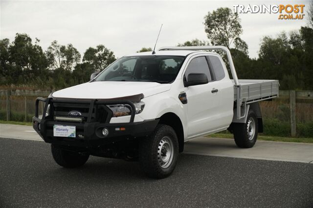 2016 FORD RANGER XL EXTENDED CAB PX MKII CAB CHASSIS