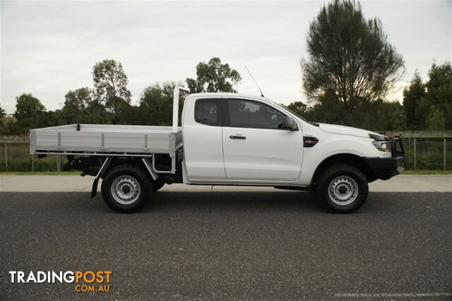 2016 FORD RANGER XL EXTENDED CAB PX MKII CAB CHASSIS