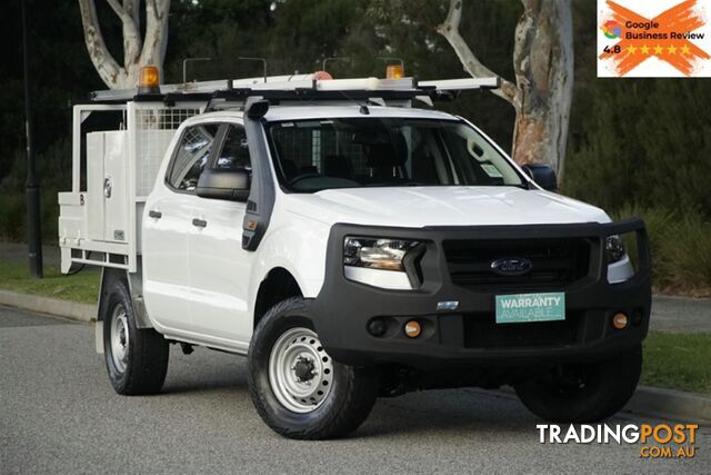 2017 FORD RANGER XL DUAL CAB PX MKII CAB CHASSIS