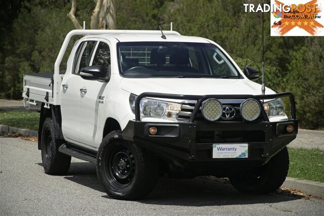 2016 TOYOTA HILUX SR DUAL CAB GUN126R CAB CHASSIS