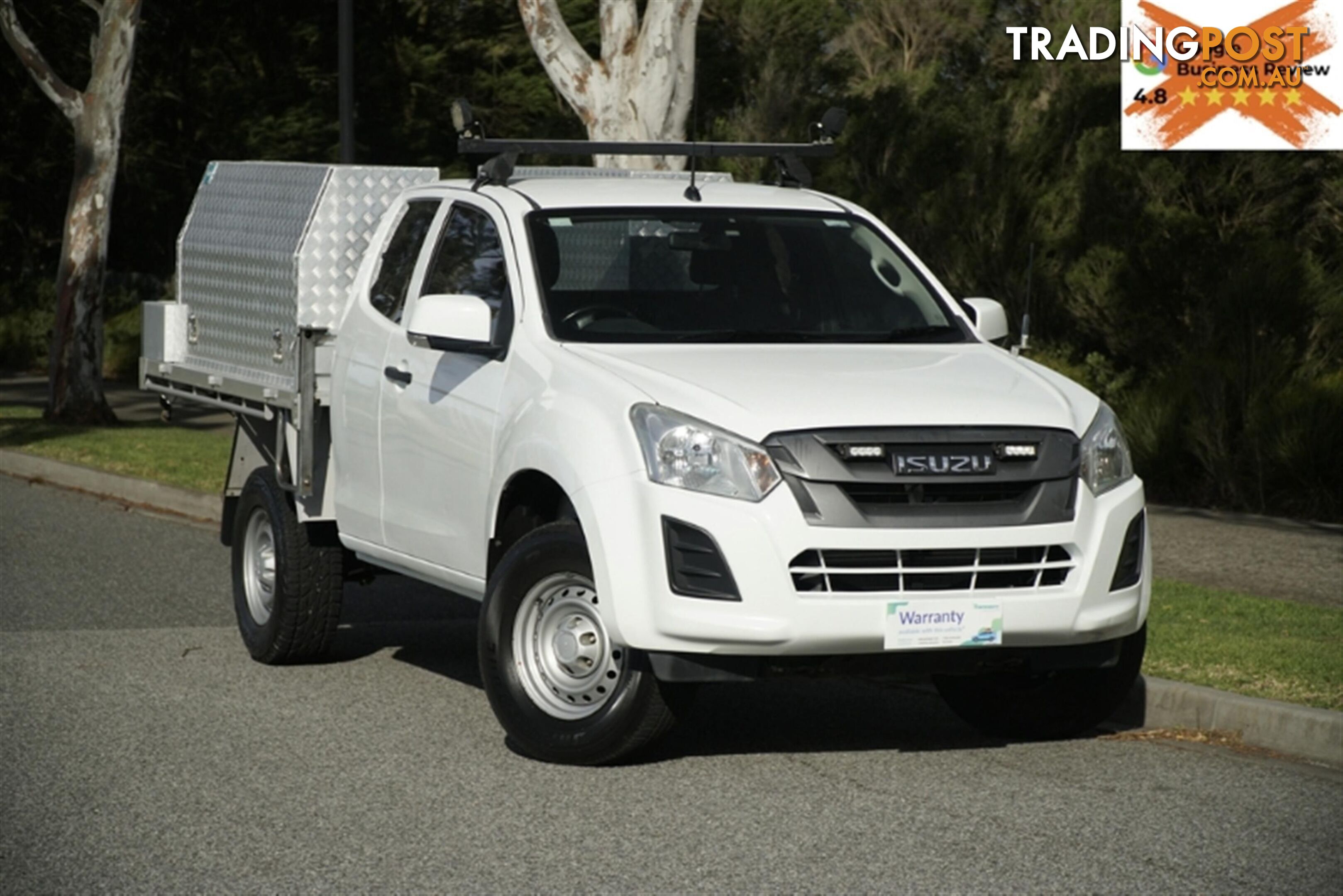 2017 ISUZU D-MAX SX EXTENDED CAB MY17 CAB CHASSIS