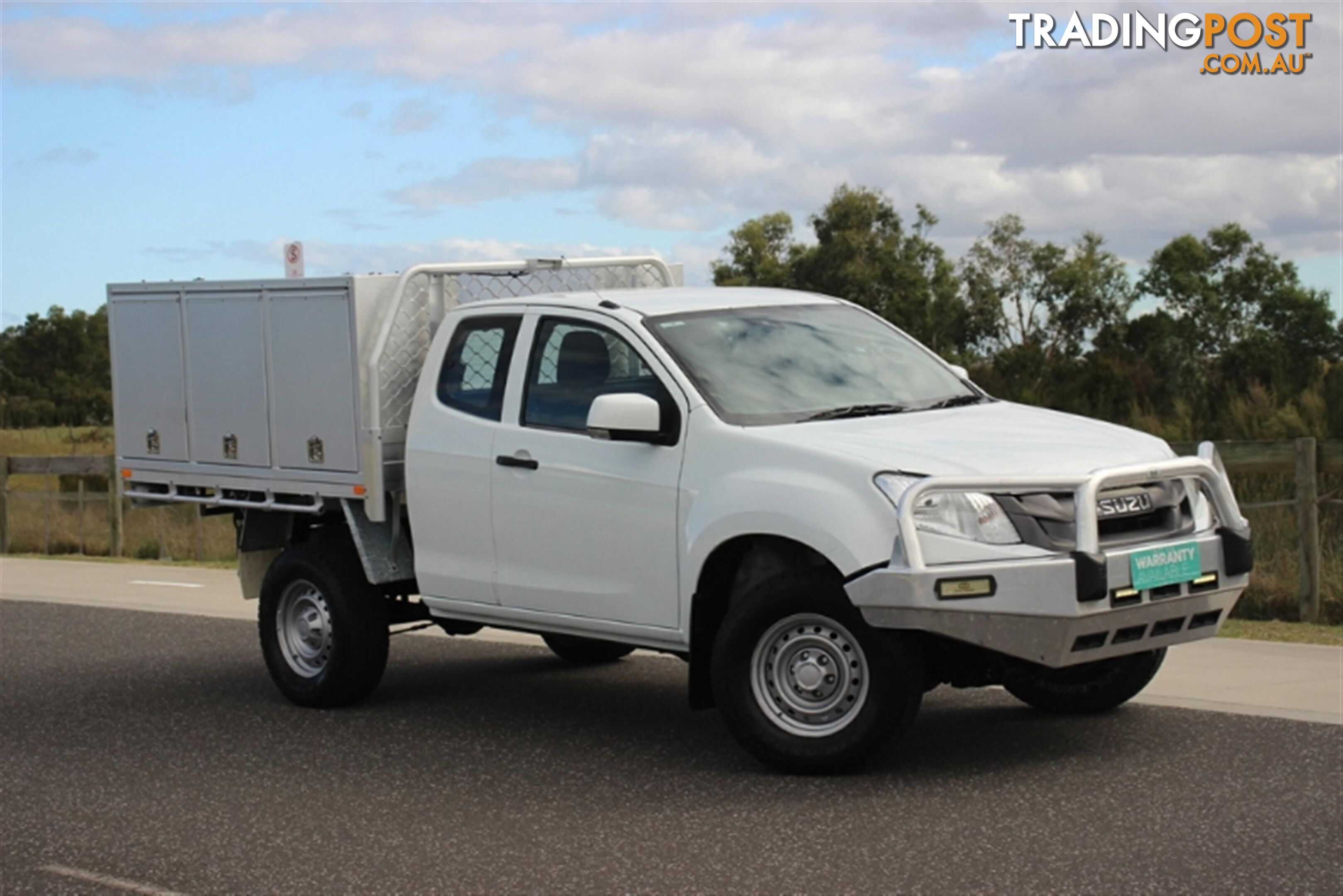 2013 ISUZU D-MAX SX EXTENDED CAB MY12 CAB CHASSIS