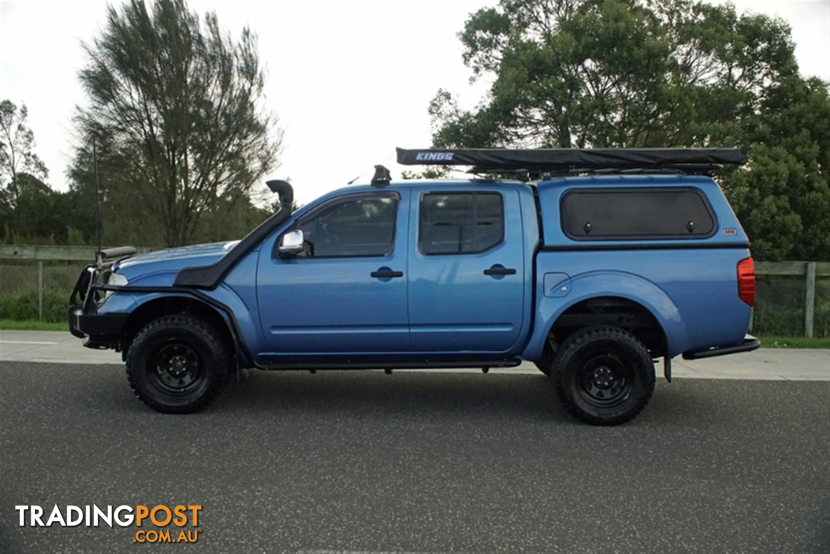 2008 NISSAN NAVARA ST-X DUAL CAB D40 UTILITY