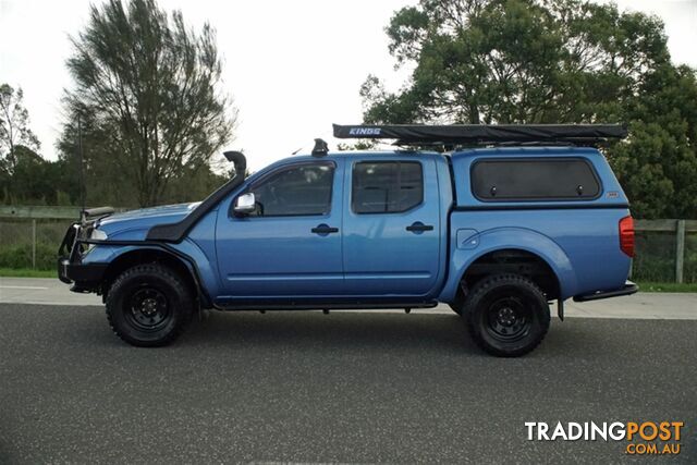 2008 NISSAN NAVARA ST-X DUAL CAB D40 UTILITY