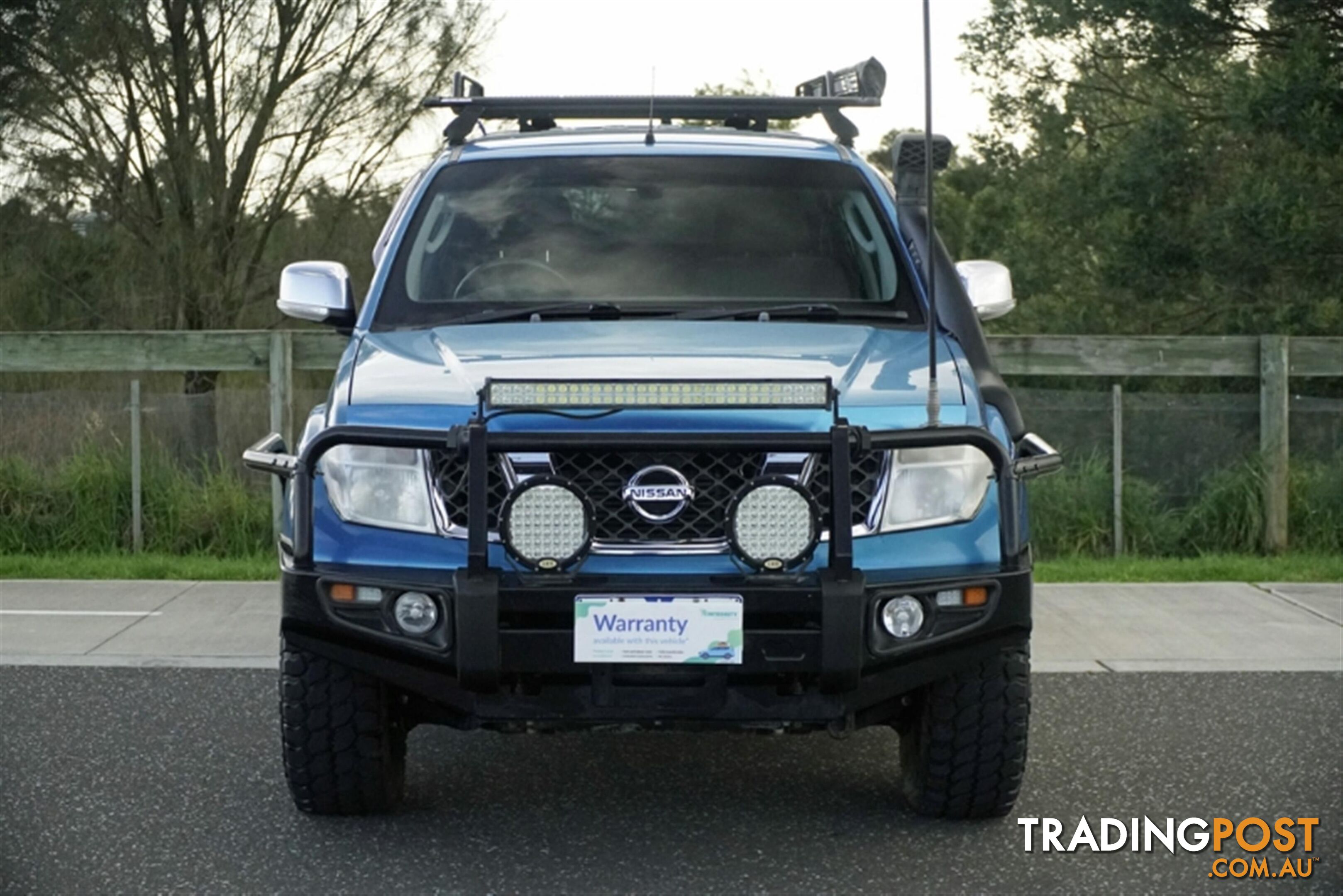 2008 NISSAN NAVARA ST-X DUAL CAB D40 UTILITY