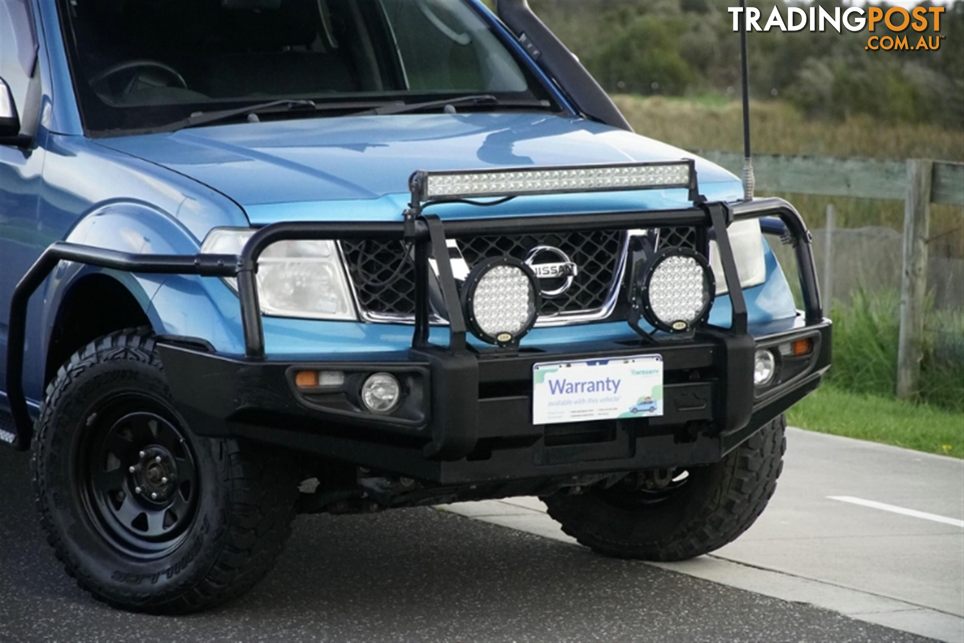 2008 NISSAN NAVARA ST-X DUAL CAB D40 UTILITY