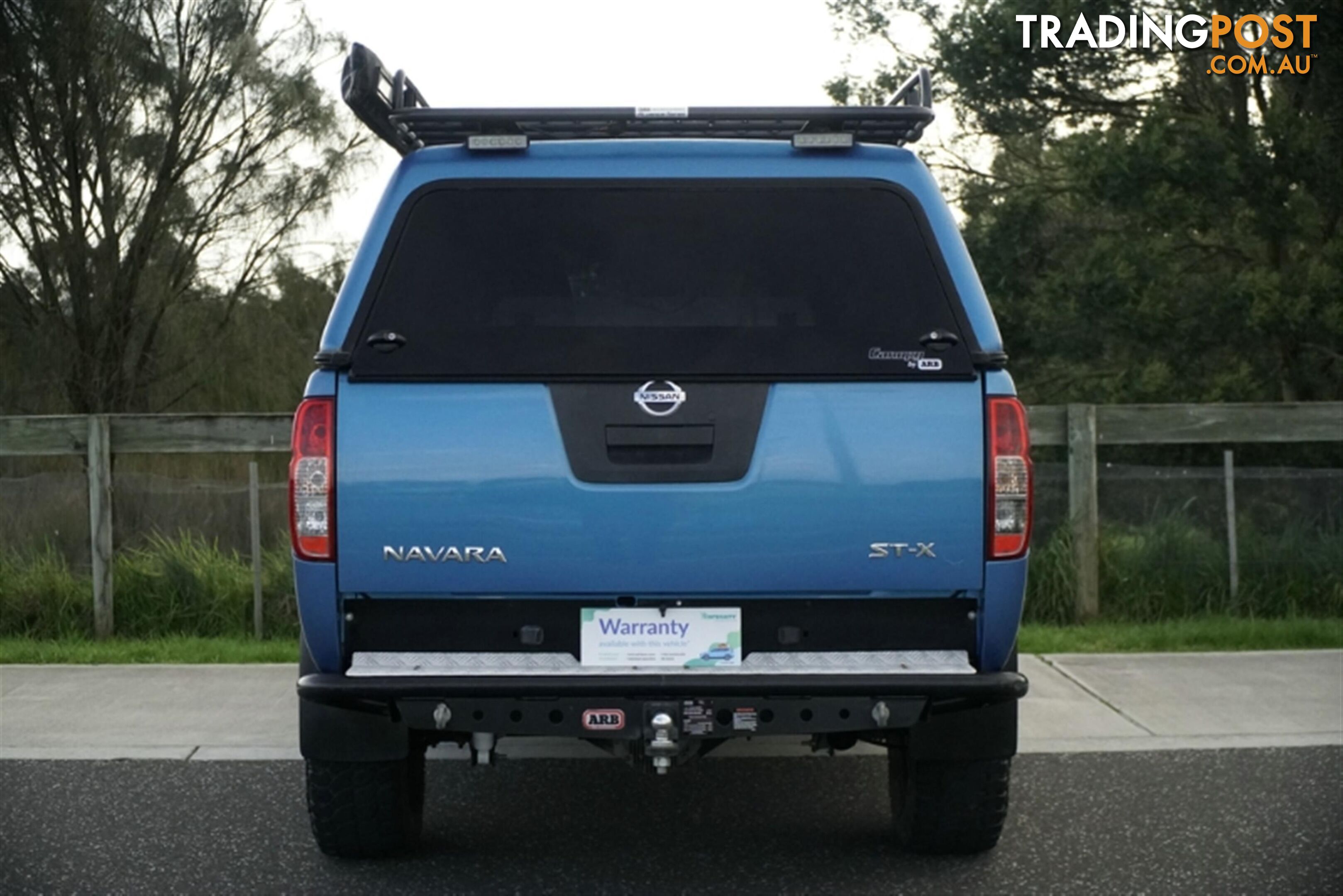 2008 NISSAN NAVARA ST-X DUAL CAB D40 UTILITY