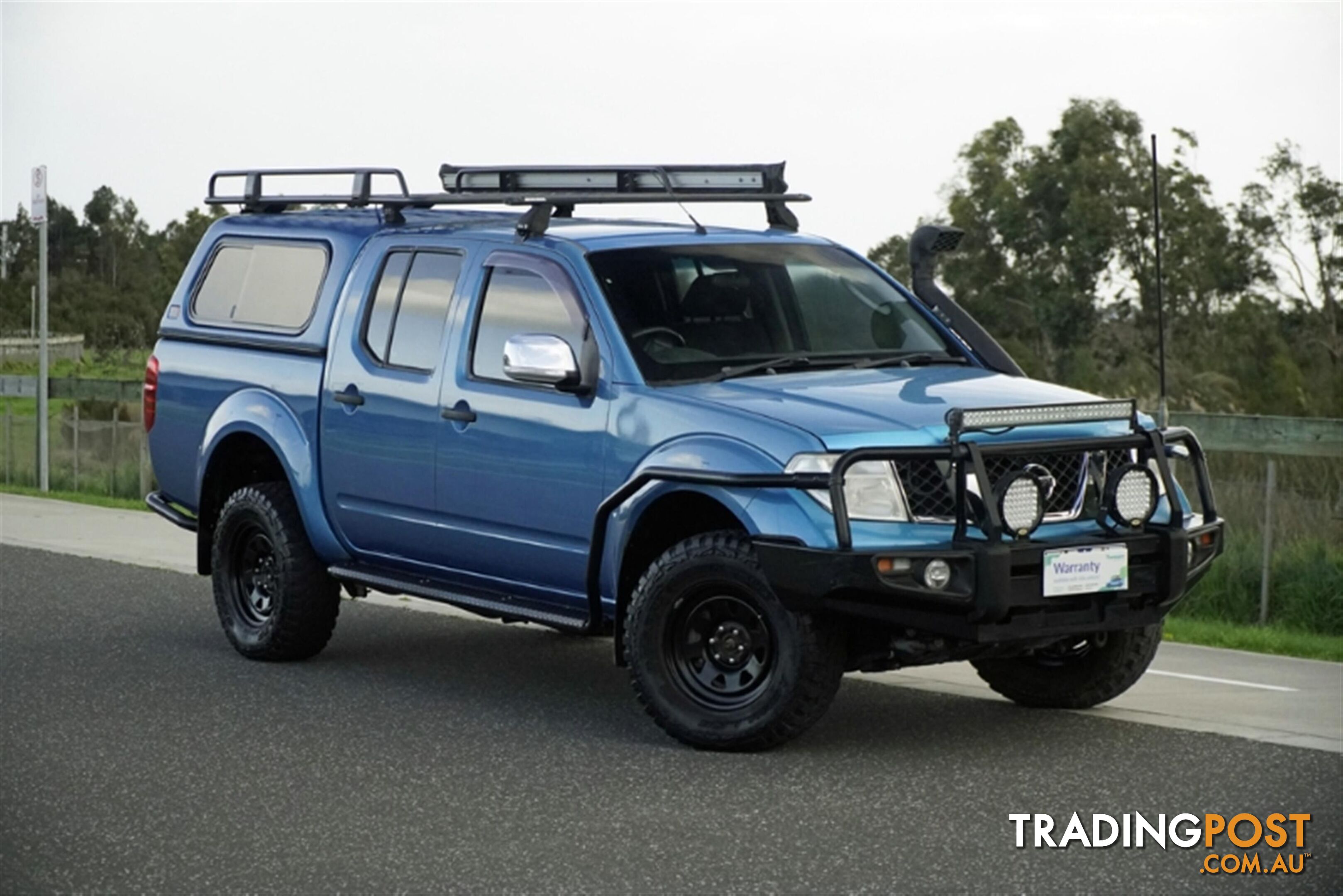 2008 NISSAN NAVARA ST-X DUAL CAB D40 UTILITY