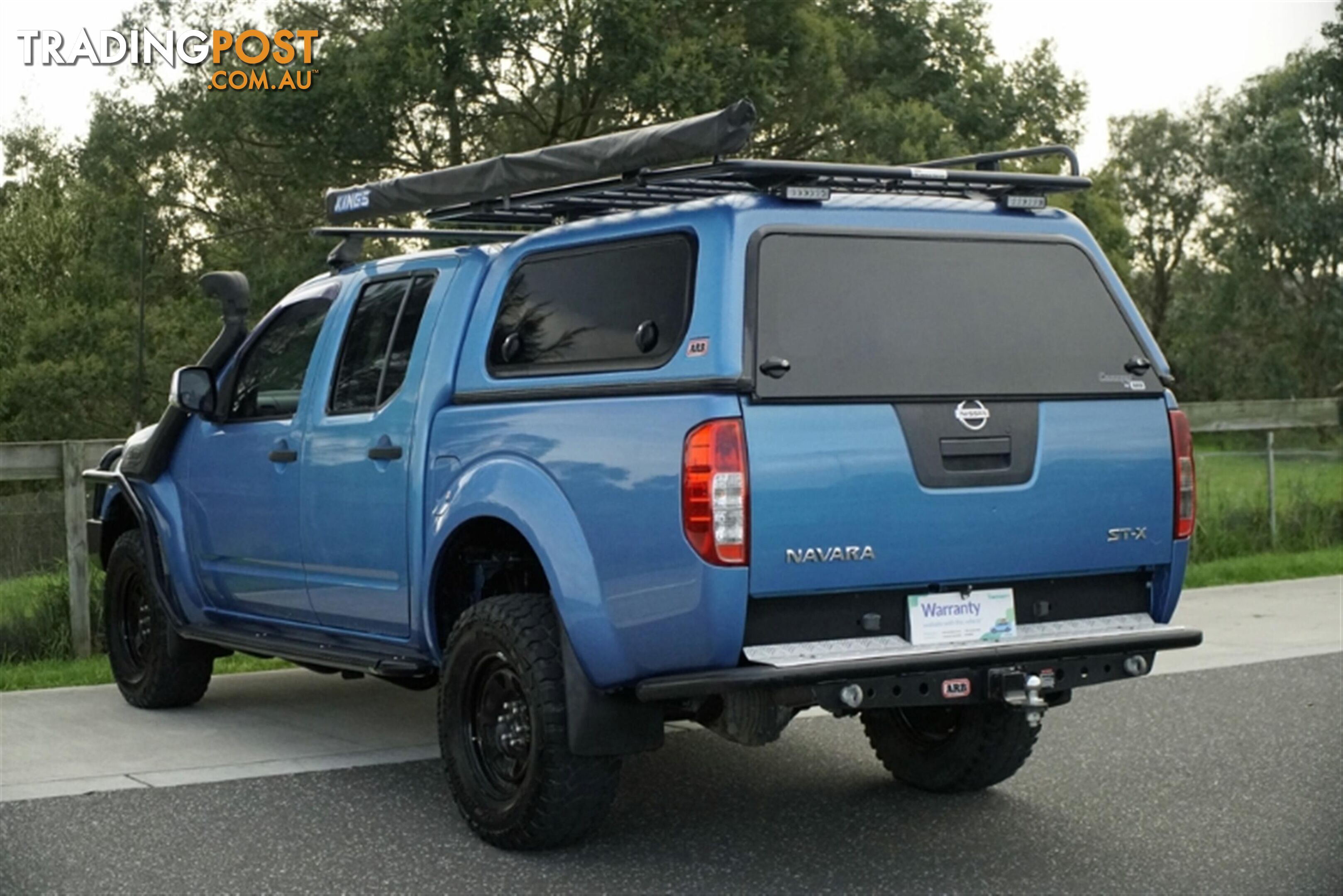 2008 NISSAN NAVARA ST-X DUAL CAB D40 UTILITY