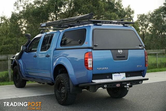 2008 NISSAN NAVARA ST-X DUAL CAB D40 UTILITY