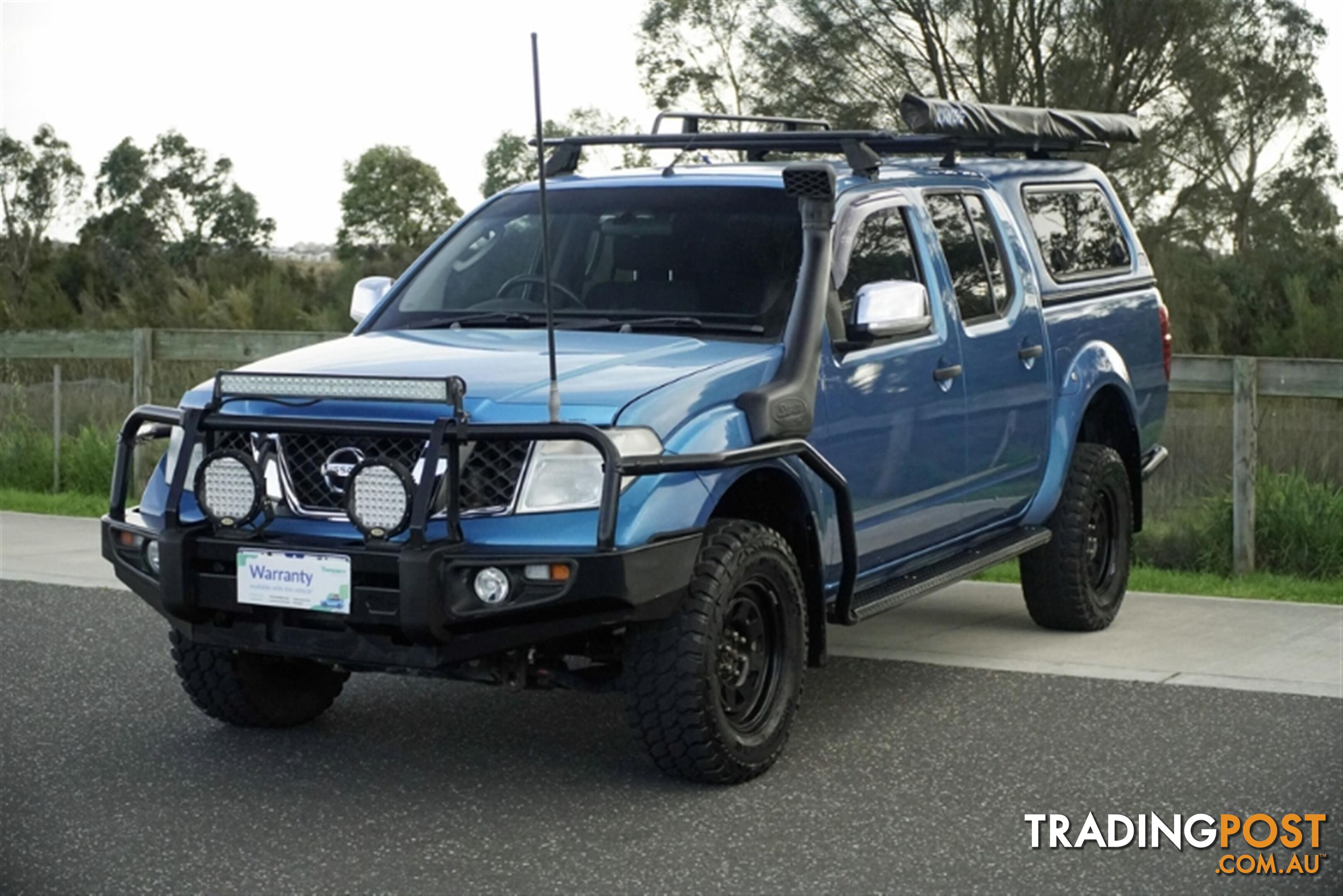 2008 NISSAN NAVARA ST-X DUAL CAB D40 UTILITY